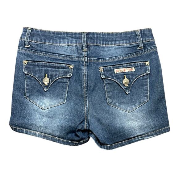 HUDSON Girls Denim Shorts Stretchy Size 16 - Picture 4 of 5